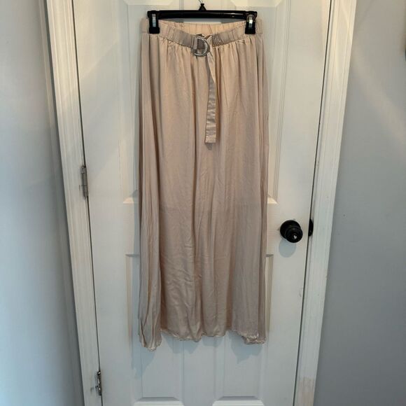 Bar Iii Women's Belted Pull-On Maxi Skirt - Picture 1 of 4